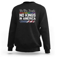No Kings In America We The People Sweatshirt LGBTQ Pride American Flag Political - Wonder Print Shop