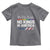 No Kings In America We The People Toddler T Shirt LGBTQ Pride American Flag Political - Wonder Print Shop