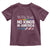 No Kings In America We The People Toddler T Shirt LGBTQ Pride American Flag Political - Wonder Print Shop