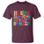 Funny No King No Fascists No Tyrants No Nazis T Shirt Colorful Geometric - Wonder Print Shop