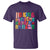 Funny No King No Fascists No Tyrants No Nazis T Shirt Colorful Geometric - Wonder Print Shop
