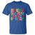 Funny No King No Fascists No Tyrants No Nazis T Shirt Colorful Geometric - Wonder Print Shop