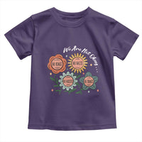 Funny No King No Fascists No Tyrants No Nazis Toddler T Shirt We Are Not Okay Vintage Flower - Wonder Print Shop