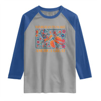 Funny Immigrants Make America Great Raglan Shirt Floral Flower Birds Human Rights - Wonder Print Shop