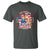 No Kings Fight Oligarchy T Shirt Woman's Girl Vintage America Flag - Wonder Print Shop