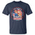 No Kings Fight Oligarchy T Shirt Woman's Girl Vintage America Flag - Wonder Print Shop