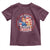 No Kings Fight Oligarchy Toddler T Shirt Woman's Girl Vintage America Flag - Wonder Print Shop