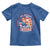 No Kings Fight Oligarchy Toddler T Shirt Woman's Girl Vintage America Flag - Wonder Print Shop