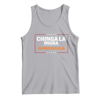 Funny Chinga La Migra No Mas Naranja Tank Top Star Stripes - Wonder Print Shop
