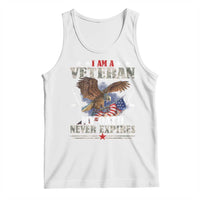 I Am A Veteran My Oath Never Expires Tank Top Veteran Day Eagle American Flag - Wonder Print Shop