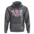 Funny USA Patriotic 4th of July Coquette Bow Hoodie - Wonder Print Shop