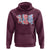Funny USA Patriotic 4th of July Coquette Bow Hoodie - Wonder Print Shop