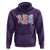 Funny USA Patriotic 4th of July Coquette Bow Hoodie - Wonder Print Shop
