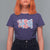 Funny USA Patriotic 4th of July Coquette Bow T Shirt For Women - Wonder Print Shop