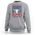 Funny 4th Of July Western Sweatshirt America EST 1776 Long Horn Skull - Wonder Print Shop