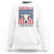 Funny 4th Of July Western Sweatshirt America EST 1776 Long Horn Skull - Wonder Print Shop
