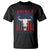 Funny 4th Of July Western T Shirt America EST 1776 Long Horn Skull - Wonder Print Shop