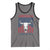 Funny 4th Of July Western Tank Top America EST 1776 Long Horn Skull - Wonder Print Shop