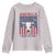 Funny 4th Of July Western Youth Sweatshirt America EST 1776 Long Horn Skull - Wonder Print Shop