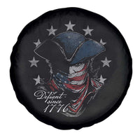 Funny Defiant Since 1776 Spare Tire Cover Minutemen American Revolution - Wonder Print Shop