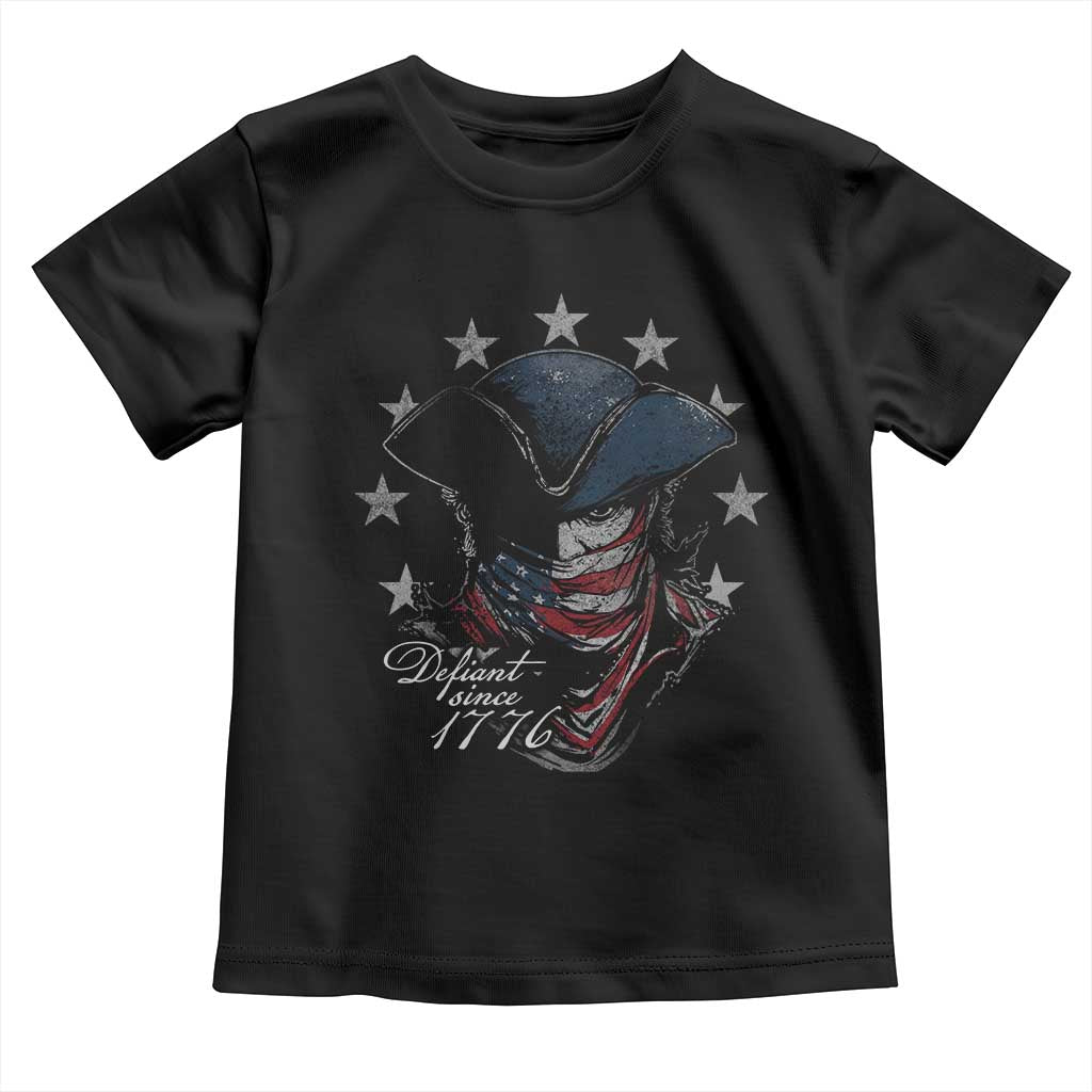 Funny Defiant Since 1776 Toddler T Shirt Minutemen American Revolution - Wonder Print Shop