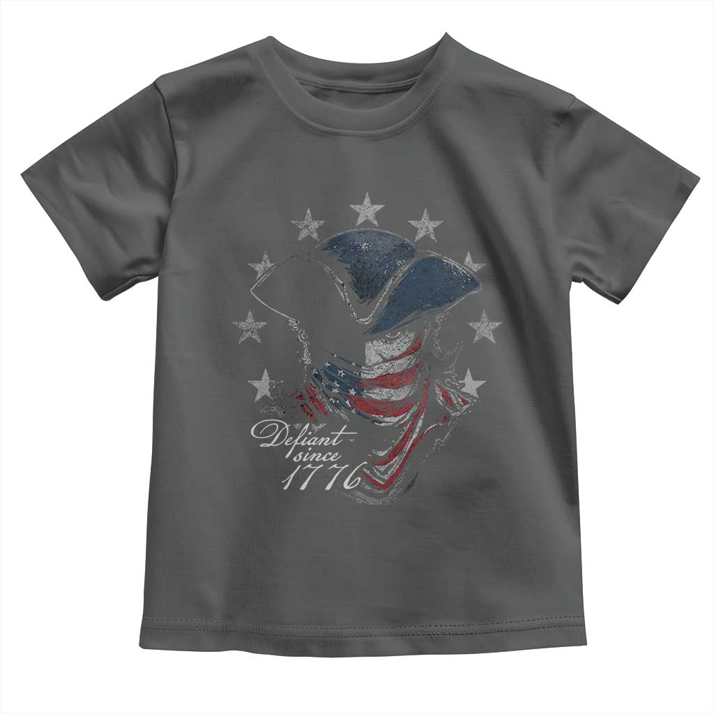 Funny Defiant Since 1776 Toddler T Shirt Minutemen American Revolution - Wonder Print Shop