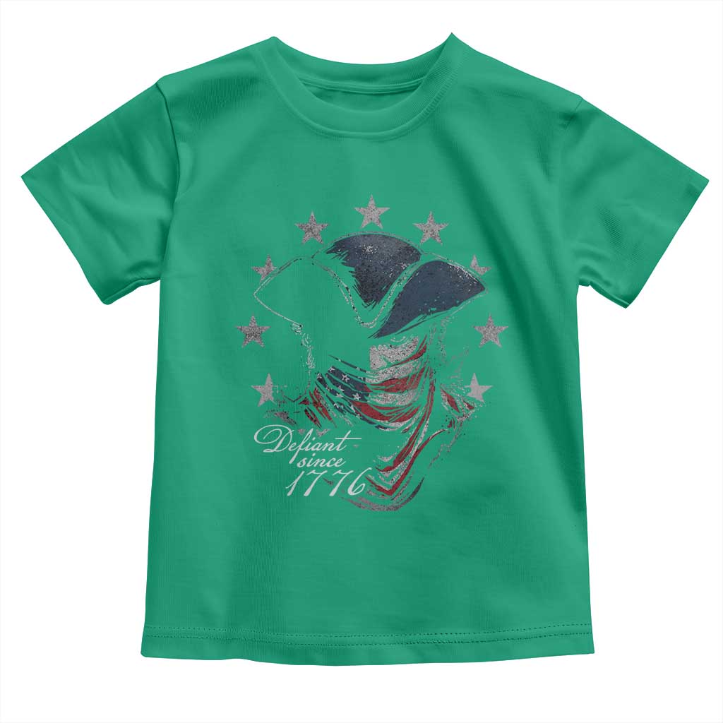 Funny Defiant Since 1776 Toddler T Shirt Minutemen American Revolution - Wonder Print Shop