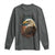 Funny American Flag Bald Eagle Patriotic 4th of July Long Sleeve Shirt - Wonder Print Shop