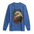Funny American Flag Bald Eagle Patriotic 4th of July Long Sleeve Shirt - Wonder Print Shop