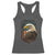 Funny American Flag Bald Eagle Patriotic 4th of July Racerback Tank Top - Wonder Print Shop