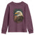 Funny American Flag Bald Eagle Patriotic 4th of July Youth Sweatshirt - Wonder Print Shop