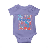 Funny 4th Of July American Honey Baby Onesie USA Independence Day Coquette - Wonder Print Shop