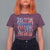 Funny 4th Of July American Honey T Shirt For Women USA Independence Day Coquette - Wonder Print Shop