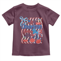 Funny 4th Of July American Honey Toddler T Shirt USA Independence Day Coquette - Wonder Print Shop