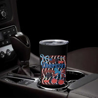 Funny 4th Of July American Honey Tumbler Cup USA Independence Day Coquette - Wonder Print Shop