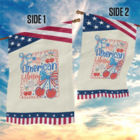 Funny 4th Of July American Honey Garden Flag USA Independence Day Coquette
