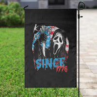 Funny Killing It Since 1776 Garden Flag Horror Movie 4th Of July USA Ghost - Wonder Print Shop