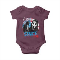 Funny Killing It Since 1776 Baby Onesie Horror Movie 4th Of July USA Ghost - Wonder Print Shop