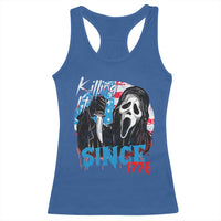 Funny Killing It Since 1776 Racerback Tank Top Horror Movie 4th Of July USA Ghost - Wonder Print Shop