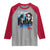 Funny Killing It Since 1776 Raglan Shirt Horror Movie 4th Of July USA Ghost - Wonder Print Shop