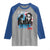 Funny Killing It Since 1776 Raglan Shirt Horror Movie 4th Of July USA Ghost - Wonder Print Shop