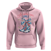 Funny 4th Of July Country Cowgirl Hoodie American Girly Western Cowboy Boots - Wonder Print Shop