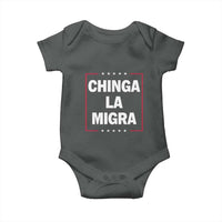 Funny Chinga La Migra Baby Onesie Star Stripes - Wonder Print Shop