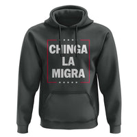 Funny Chinga La Migra Hoodie Star Stripes - Wonder Print Shop