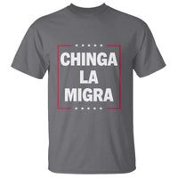 Funny Chinga La Migra T Shirt Star Stripes - Wonder Print Shop