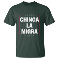 Funny Chinga La Migra T Shirt Star Stripes - Wonder Print Shop