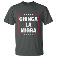Funny Chinga La Migra T Shirt Star Stripes - Wonder Print Shop