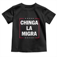 Funny Chinga La Migra Toddler T Shirt Star Stripes - Wonder Print Shop