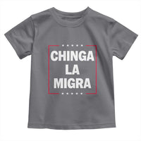 Funny Chinga La Migra Toddler T Shirt Star Stripes - Wonder Print Shop