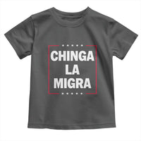 Funny Chinga La Migra Toddler T Shirt Star Stripes - Wonder Print Shop